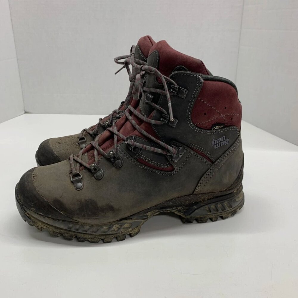 Hanwag Hiking Boots Waterproof Lace Up Boot Shoes GTX GoreTex Womens Size 9.5